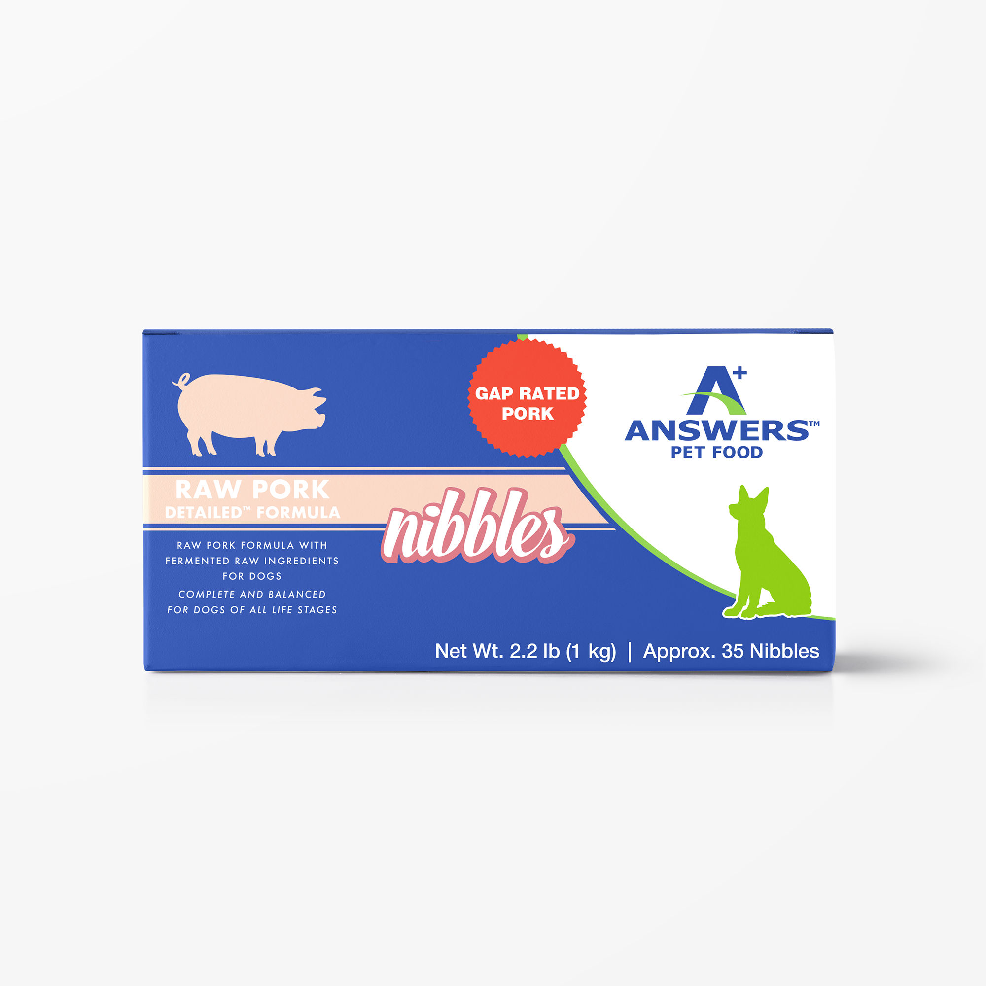 Detailed Raw Pork ANSWERS Pet Food